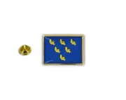 pins pin's flag national badge metal lapel hat button vest sussex west