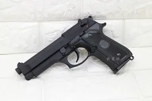 台南 武星級 KJ M9 全金屬 貝瑞塔 瓦斯槍 + 12KG瓦斯 + 奶瓶 ( BB槍玩具槍模型槍M92 M9A1