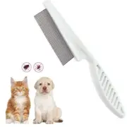 Flea Comb for Dogs and Cats, Pet Lice Comb Fine Tooth Grooming Tool for Remov...