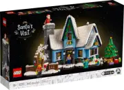 Cute LEGO 10293 CREATOR Santa’s Visit Christmas House Snow Family Gift Idea