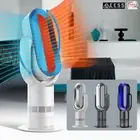 ANGELO Bladeless Fan Oscillating Cooler Heater 9h Timer Remote Control 2 IN 1