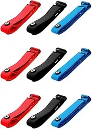 9Pcs for Heart Rate Chest Strap Adjustable Elastic Strap for Sports Monitor Rate Belt A