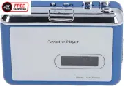 Portable Cassette Player, Bluetooth Stereo Cassette Tape to MP3 Converter, Auto