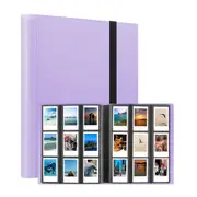 432 Pockets Photo Album,Polaroid Camera,for Fujifilm Instax Mini 11 12 9 40 Evo Liplay 8 7+ Instant Camera,Photo Album for Polaroid Kodak HP Zink 2x3" Photo (Purple)