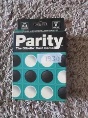 PARITY OTHELLO REVERSI CARD GAME NEW U.S. GAMES 1st sealed 2nd not sealed