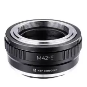 K&F Concept M42 Lens Mount Adapter Compatible with Sony E-Mount NEX Camera Mount