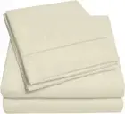 Bed Sheets Set, Extra Soft Luxury King Size Sheets with 15-inch Deep Pocket, ...