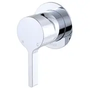 Sansa Wall Mixer, Small Rnd Plate, Chrome