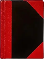 Spirax 56524 Black And Red Casebound Notebook A4