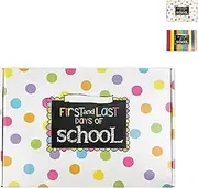 Easiest School Days Memory Album, Class Keeper School Memory Book, School Picture Photo Album Childhood Scrapbook for Kids (One soft dot)