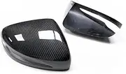 for M&ercedes B&ENZ G-Class G500 G350 W464 G63 GLE 43 63 W167 View Mirror Cover Cap Carbon Fiber Mirror Covers Covers Trim Car Side Mirror Cover Exterior Mirrors (Color : Add on Gloss Black)