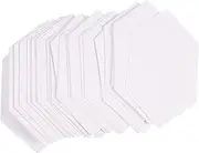 jojofuny 200Pcs Quilting Templates Paper Molds for Sewing Crafts DIY Quilting Piercing Accessory Smooth Surface Durable Paper Piecing Designs for Patchwork and Crafting Projects