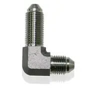 Aeroflow 90° Stainless Steel Bulkhead -3AN, AF323-03