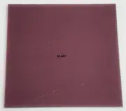1105.30-4" x 4" DEEP PLUM BULLSEYE 3mm THICK GLASS 90 COE FUSIBLE