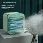 Mini Air Cooler Small Space Conditioner Portable Rechargeable with Water Tank
