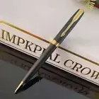 Excellent Parker Sonnet Ballpoint Pen Matte Black Gold Clip 0.7mm Black Refill