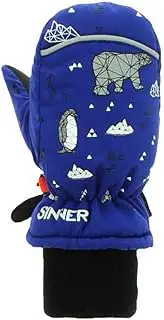 [SINNER] Gloves Brand Model Tim Mitten Kids - Dark Blue - 0-1 Year