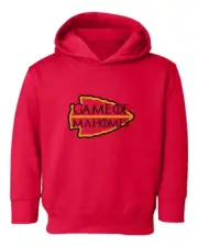 Patrick Mahomes Kansas City Chiefs Game of Thrones Toddler Hooded Sweatshirt