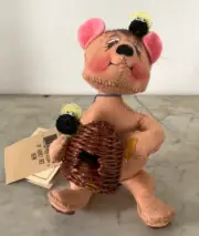 Annalee Dolls Honey Bee Bear, 2000 - 8” - NWT
