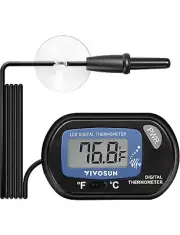 LCD Digital Aquarium Thermometer Fish Tank Water Terrarium