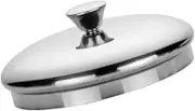 IMIKEYA Stainless Steel Mug Lid Round Cover for Tea and Milk Cups Metal Beverage Protector for Keeping Drinks Clean and Fresh Compatible with Mason Jars