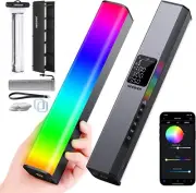 Neewer RGB LED Video Light Stick with Touch Bar & App Control&Built-in Battery