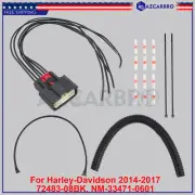 PRE-WIRED THROTTLE BODY 6PIN CONTROL ACTUATOR CONNECTOR PLUG For HARLEY DAVIDSON