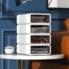 Plastic Storage Box Stackable Jewelry Container Office