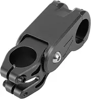 ANKROYU Bike Stem High Density CNC Processing Soft and Hard Adjustable Anti Vibration Ride Mountain Bike Stem Aluminum Alloy Lightweight Design for Mountain Road Touring Bikes 125m