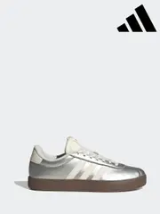 adidas Silver VL Court 3.0 Trainers (E44487) | $150