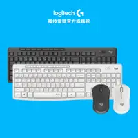 在飛比找蝦皮商城優惠-Logitech 羅技 MK295 靜音鍵鼠組