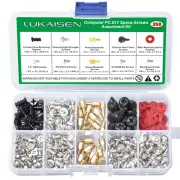 350PCS Computer Screws Motherboard Standoffs Assortment Kit for Universal...