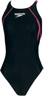 [Speedo] Junior Aim Cut Suit Black x Magenta