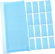 Hohopeti 100pcs Cage Liners Bird Cage Bedding Non-Woven Fabric Liners for Small Animals
