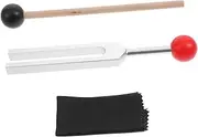 Kisangel 1 Set Tuning Fork with Hammer and Storage Bag Sound Healing Instruments for Meditation and Yoga Complete Accessories for Nerve