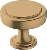 [Amerock] Cabinet Knob | Champagne Bronze | 1-1/2 inch (38 mm) Diameter | Exceed | 1 Pack | Drawer Knob | Cabinet Hardware