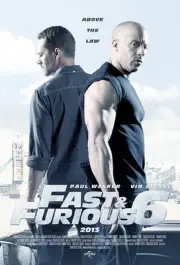 Fast & Furious 6 movie poster print - Vin Diesel poster, Paul Walker poster