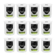 12PK Lemon & Lime Press Seal Airtight Food Storer Container 3.2L 17x17x19cm