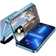 Anti Peeping Privacy Magnetic Case For Apple iPhone 15 14 Pro Max Plus 13 12 Mini 11 Pro Max Double Sided Glass 360 Protection Anti episo Magnetic Adsorption C