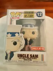 Funko Pop! Icons American History UNCLE SAM 12 Target Exclusive NIB FAST SHIP