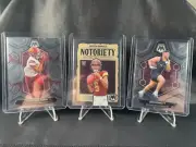2024 Mosaic Notoriety Jayden Daniels #19 & McLaurin/Sinnott Base LOT 3