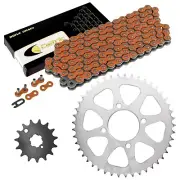 Drive Chain & Sprocket Kit fits Kawasaki KZ400 1974-1980