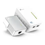 TP-Link TL-WPA4220KIT 300Mbps AV600 Wi-Fi Powerline Extender Starter Kit