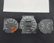 Overlay Type-R for Gauge Cluster Honda Civic 96-00 Ek