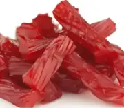 Australian Strawberry Flavored Licorice Twists Candy {BULK CANDY- 2 POUND BAG}