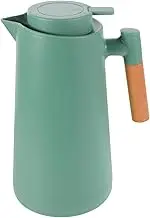 Zerodeko 1l Insulated Beverage Dispenser Thermal Pitcher Handle for Cold Water Tea Coffee Milk for Parties Home Use
