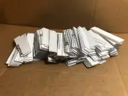 200x Lexan Tuffak Polycarbonate Sheet Clear 1/8" x 1.25" x 6" Thermoforming