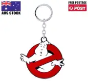 Ghostbusters Keyring Movie Key Chain Enamel Metal Key Ring Bag Clip Novelty Gift