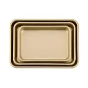 Hokuriku Aluminium Food Preparation Tray (Set of 3)
