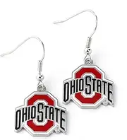 NCAA Alabama Crimson Tide Dangler Earrings